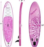 Premium Stand Up Paddle Board, Yoga Board with Durable SUP Accessories & Carry Bag | Wide Stance, Surf Control, Non-Slip Deck, Leash, Paddle and Pump for Youth & Adult - Image 72
