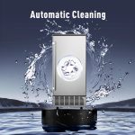 Commercial Under Counter Ice Maker Machine, 80Lbs/Day with 24lbs Ice Storage, Built-in Drain Pump/Automatic Cleaning/Timing Setting/Smart LCD Panel, Ideal for Both Home and Commercial Use - Image 6