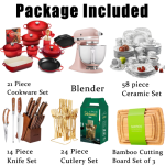 Limited-time Promotion, 121-piece Kitchen Spree, Meeting All The Needs Of The Kitchen - Image 2