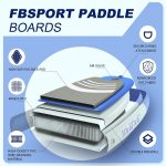 Premium Stand Up Paddle Board, Yoga Board with Durable SUP Accessories & Carry Bag | Wide Stance, Surf Control, Non-Slip Deck, Leash, Paddle and Pump for Youth & Adult - Image 44