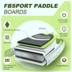 Premium Stand Up Paddle Board, Yoga Board with Durable SUP Accessories & Carry Bag | Wide Stance, Surf Control, Non-Slip Deck, Leash, Paddle and Pump for Youth & Adult - Image 80