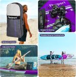 Premium Stand Up Paddle Board, Yoga Board with Durable SUP Accessories & Carry Bag | Wide Stance, Surf Control, Non-Slip Deck, Leash, Paddle and Pump for Youth & Adult - Image 58