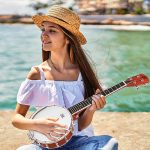 String Banjo 26 Inch, MINI Travel Banjo, Banjo Beginner Kit with Remo Head, Open Back & Closed Solid Back with beginner Kit, Comfortable Carrying Bag - Image 10