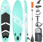 Premium Stand Up Paddle Board, Yoga Board with Durable SUP Accessories & Carry Bag | Wide Stance, Surf Control, Non-Slip Deck, Leash, Paddle and Pump for Youth & Adult - Image 89