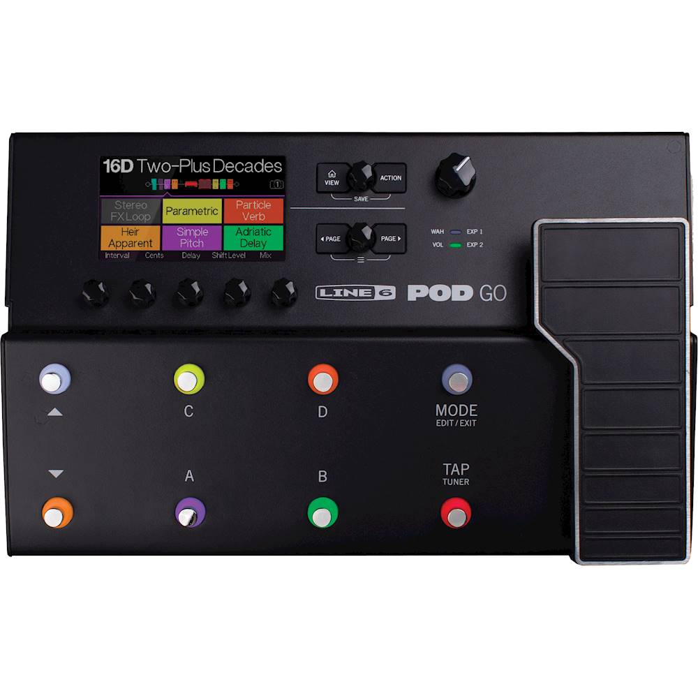 F9BECD54-F9F7-D064-D7F6-507575663DD8 Line 6 - POD Go Guitar Processor - Black - Image 1