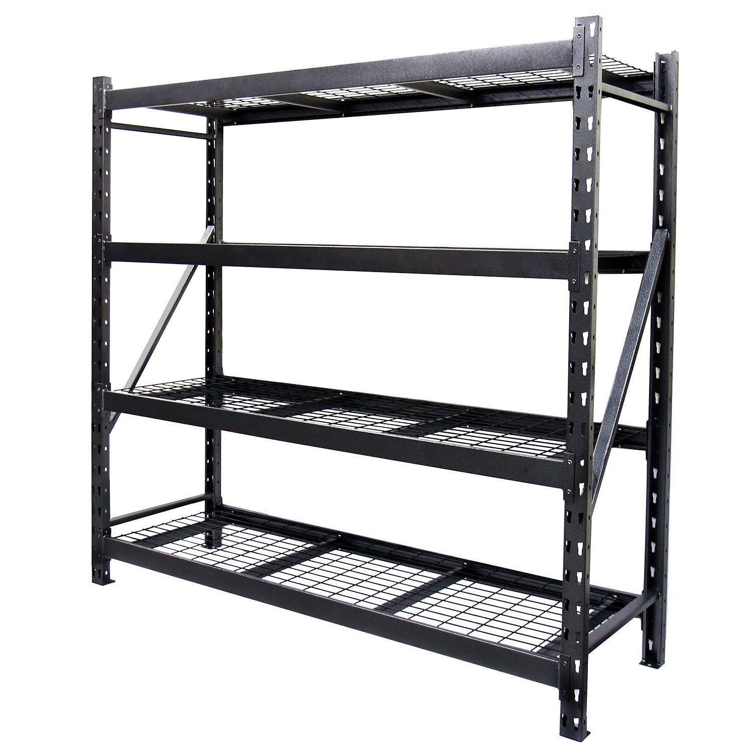 FBBF12AE-96DE-BCBB-3446-1FF9BAF0B6F5 4-Shelf Storage Rack - Image 1