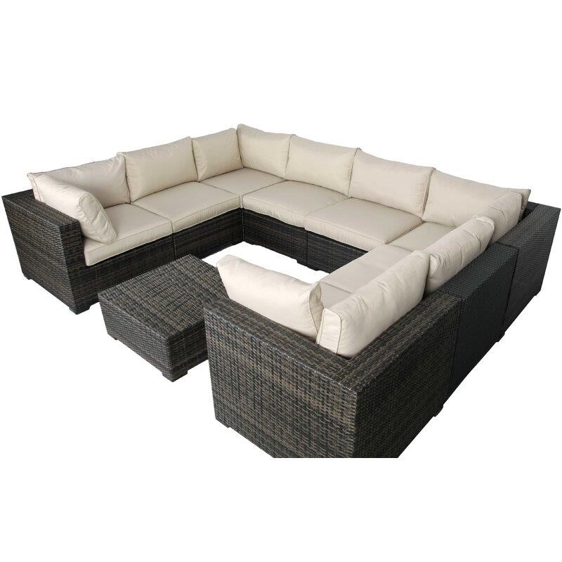 FD1AF082-1DC3-F2AD-D3AA-5C2EAD48E7C2 Amarantha 6 - Person Seating Group with Cushions - Image 1